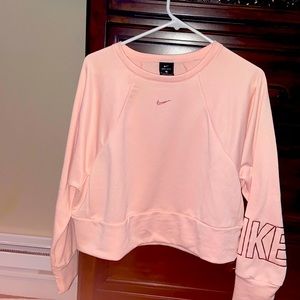 Nike cropped sweatshirt